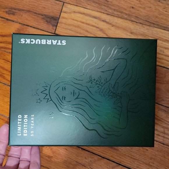 NIB Starbucks Limited edition ceramic‎ tumbler rare